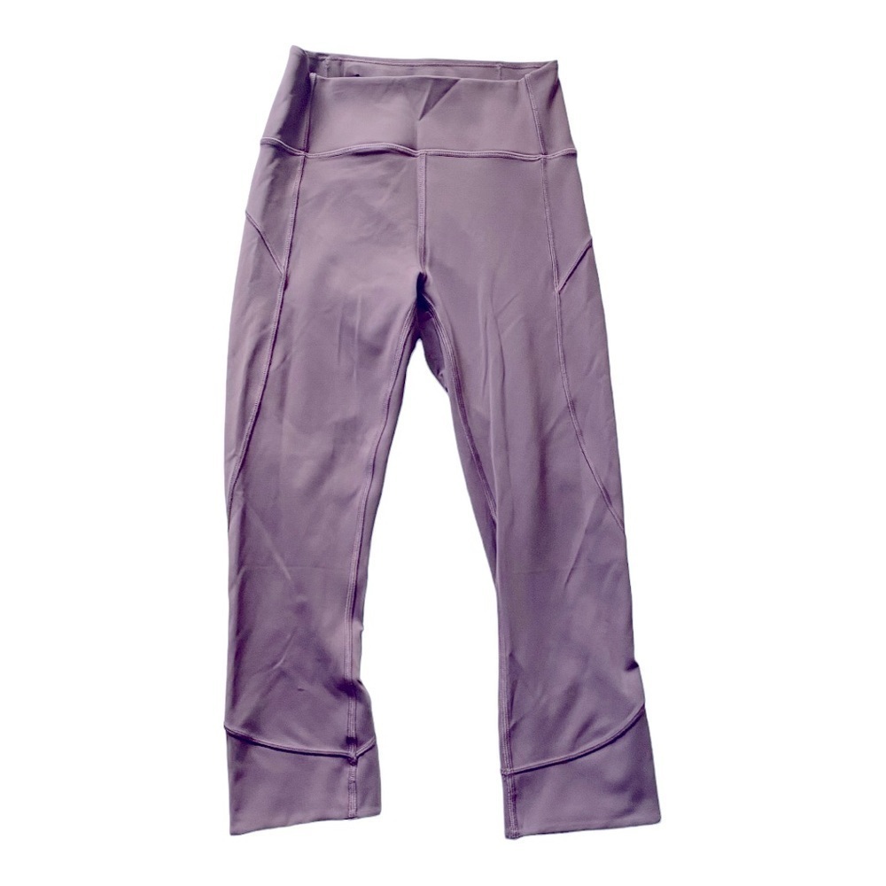 LULULEMON-LAVENDER LEGGINGS-SIZE 4
